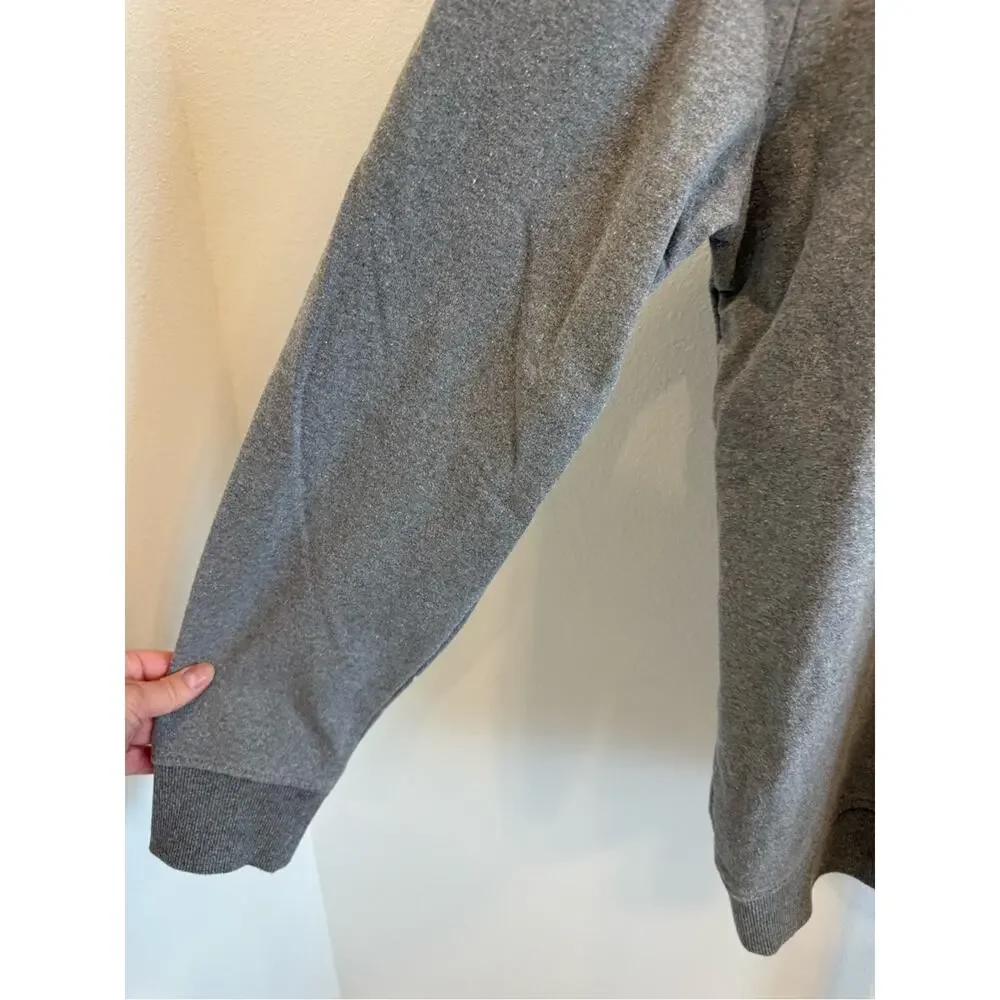 Patagonia Uprisal Gray Crewneck with Mountain Bear Logo Men XL Gorpcore Outdoors
